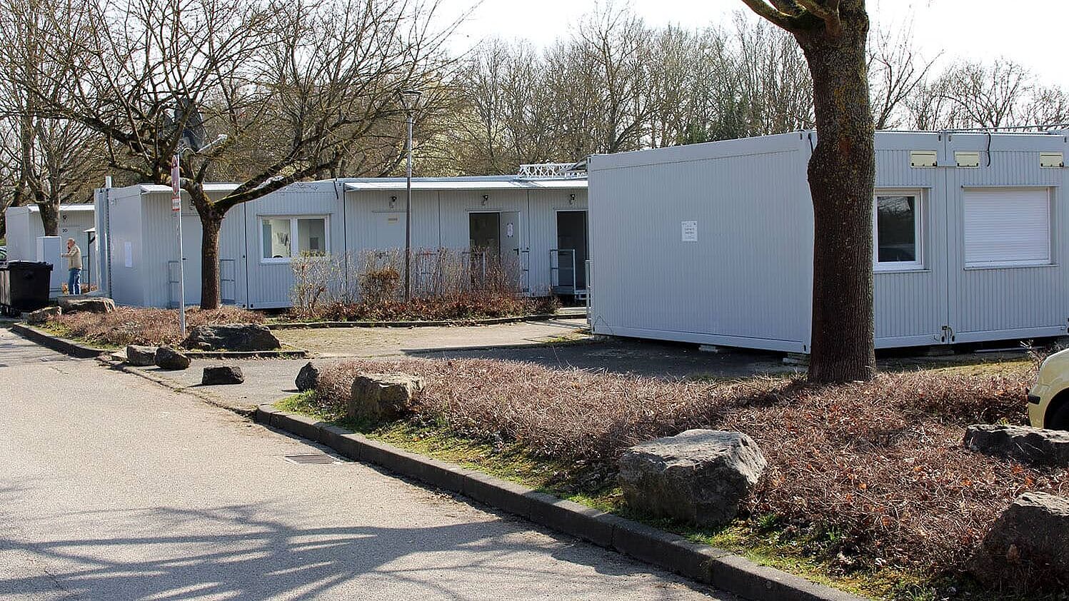 In der vorläufigen Unterkunft am Römerhügel in Ludwigsburg gibt es bis zu 88 Schlafplätze. Derzeit wohnen hier 22 Personen