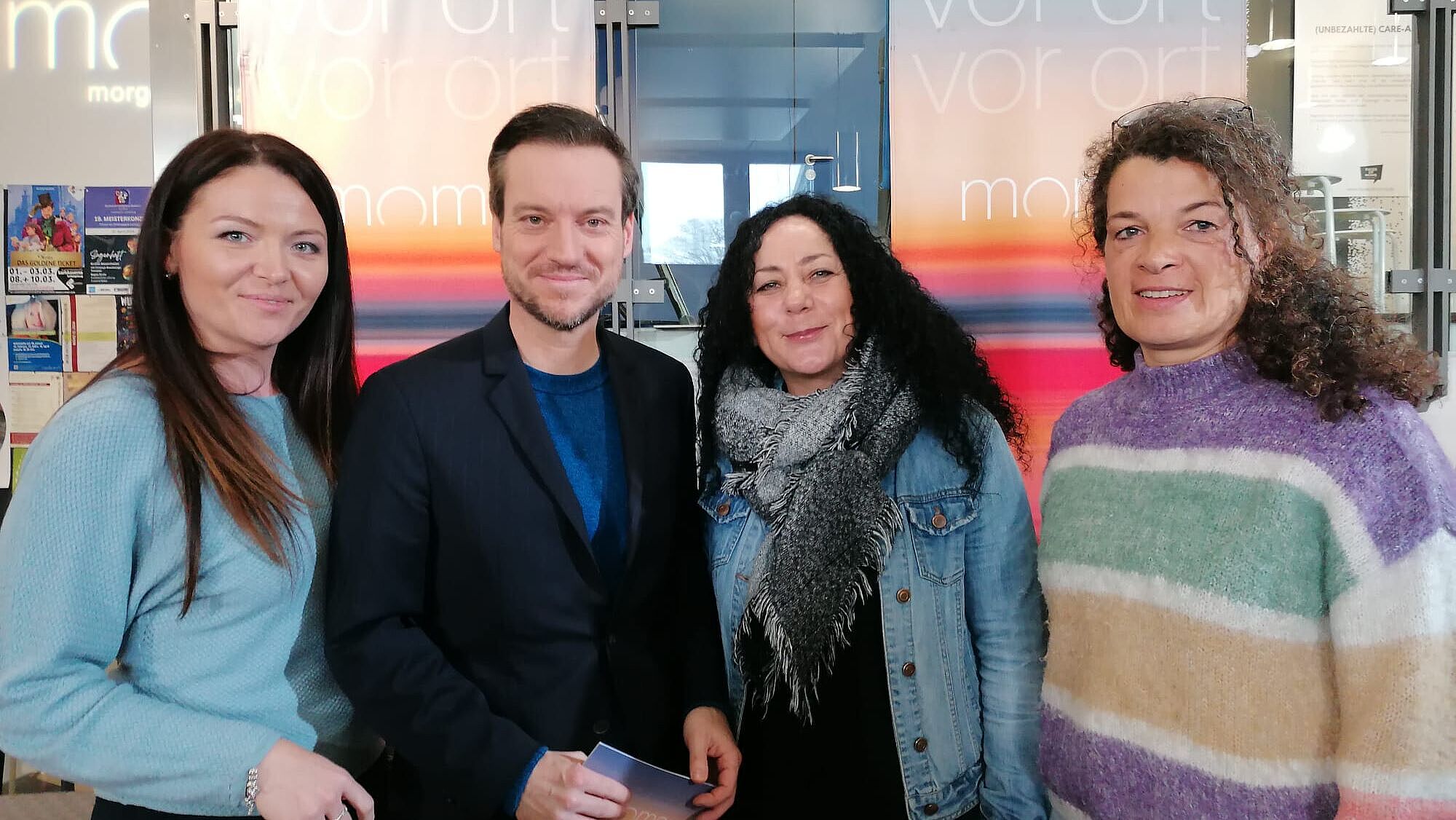 Mitarbeitende Migration zu Gast bei ZDF Morgenmagazin