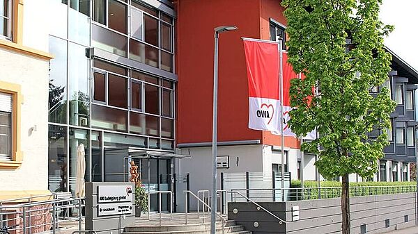 Außenansicht des Pflegezentrums Hans-Klenk-Haus