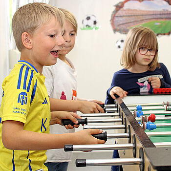 Schulkindbetreuung der AWO Ludwigsburg: Tischkicker-Turnier